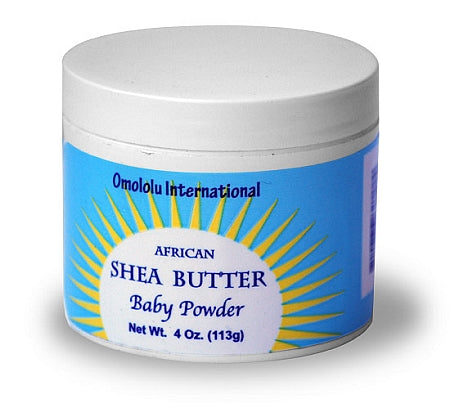 100% Pure African Shea Butter - Baby Powder (Family Pack of 12)