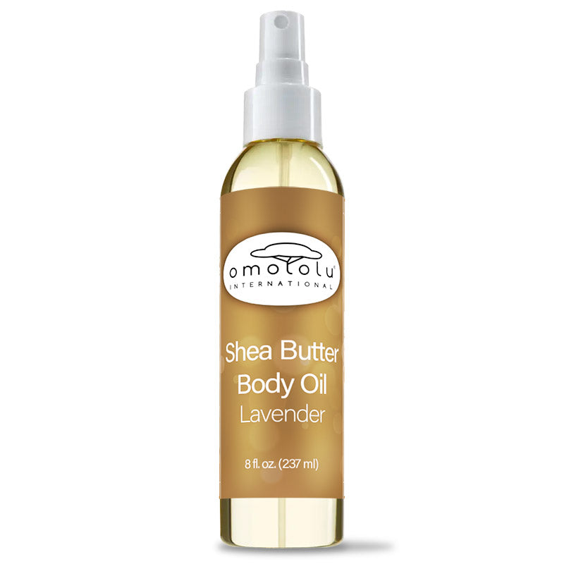 Shea Butter Body Oil - Lavendar - Case (Qt 24)