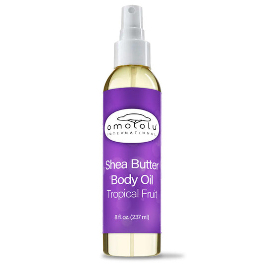 Shea Butter Body Oil - Tropical Fruit (Family Pack of 12)