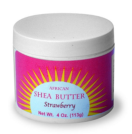 100% Pure African Shea Butter - Strawberry (Family Pack of 12)